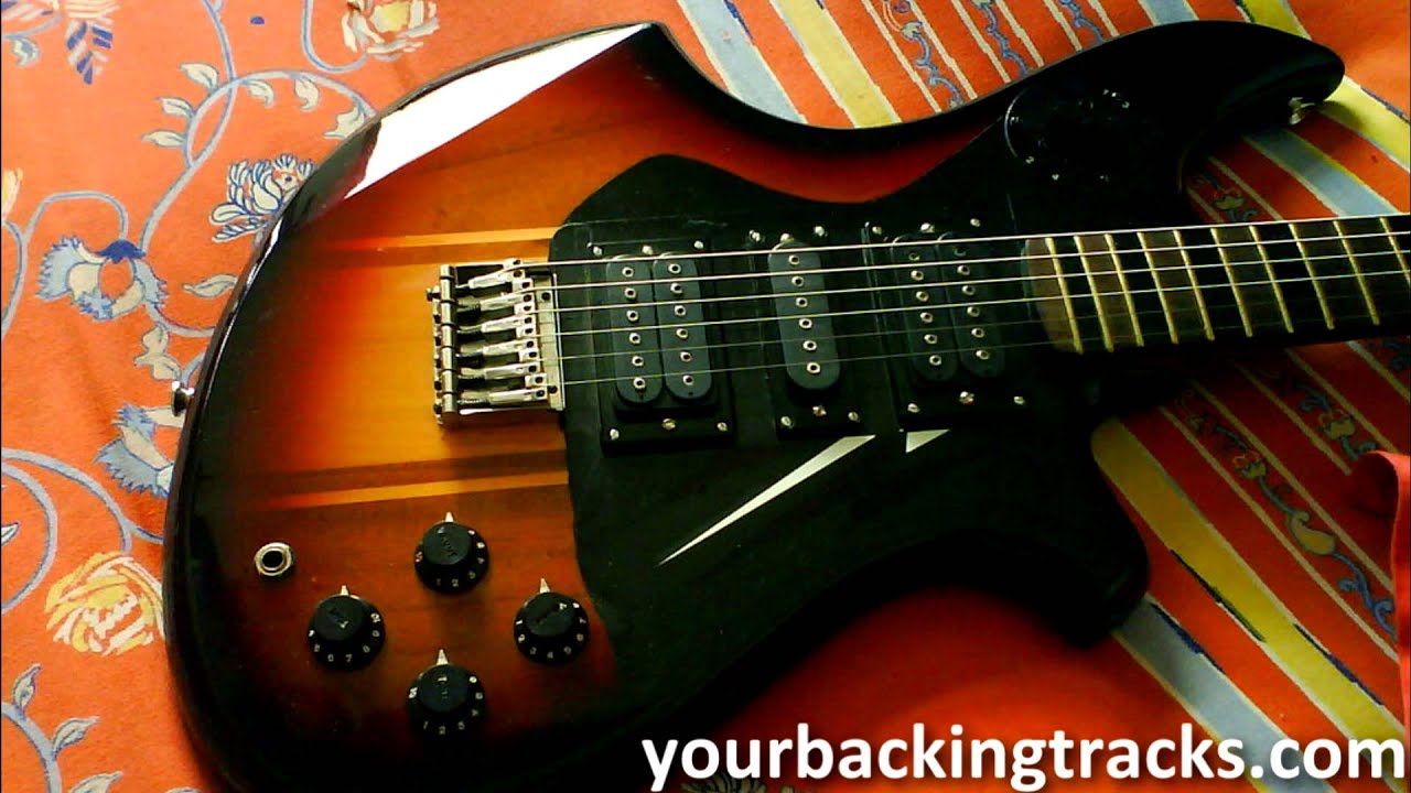 professional backing tracks for guitar